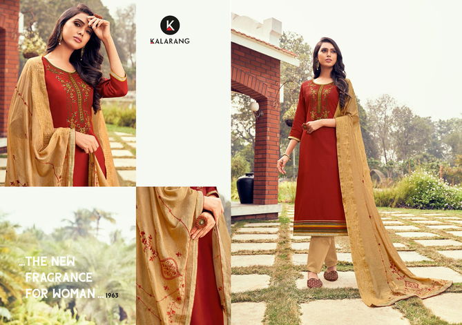 Kalarang Kitkat 3 Latest Casual Party Wear Designer Dress Materiel 